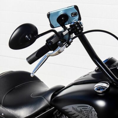 Klock Werks Black Phone Gps Device Mount Right Switch Housing Clamp Harley 96 17 Ebay