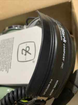 David Clark Communication Headset Model H4230  General Avation Adapter Incluned