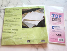 12 x 12 Scrapbook Page Protectors K  Co Plus 6 Top Loading Refill Pages MBI Lot
