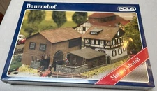 Bauernhof Barn and house HO Scale Model kit Barn Farmhouse