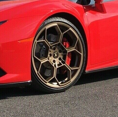 20" FORGED WHEELS RIMS LAMBORGHINI HURACAN EVO STO  NEW set of 4 tecnica!