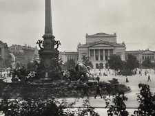 Deutschland Leipzig 1906 Foto Stereo Vintage Argentique P83n1