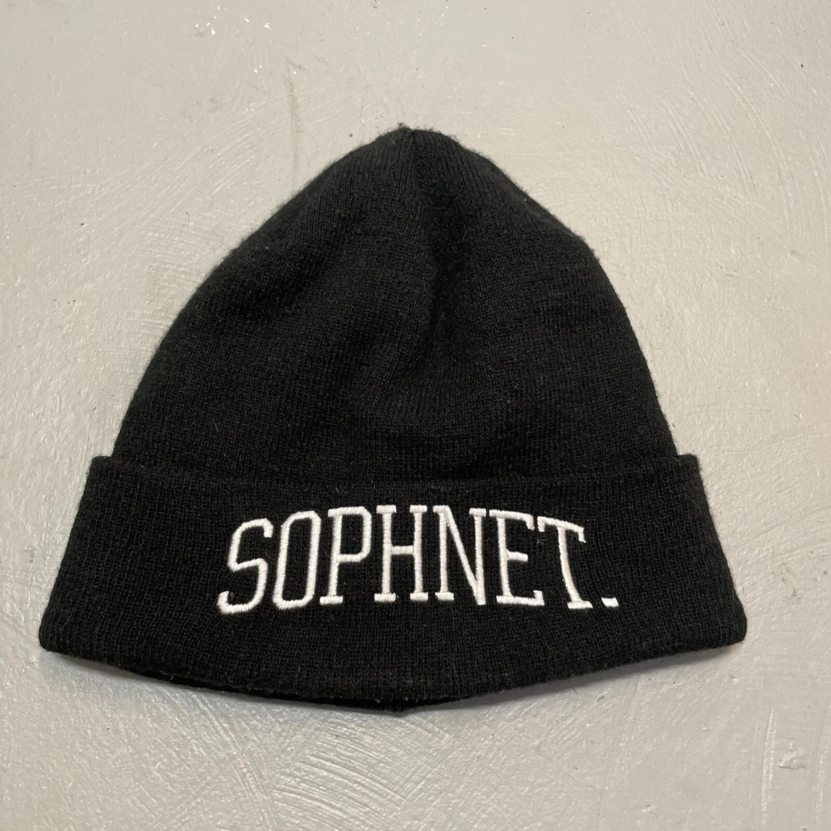 Sophnet SOPH. Hirofumi Kiyonaga Beanie Black Hat Cap Made in Japan