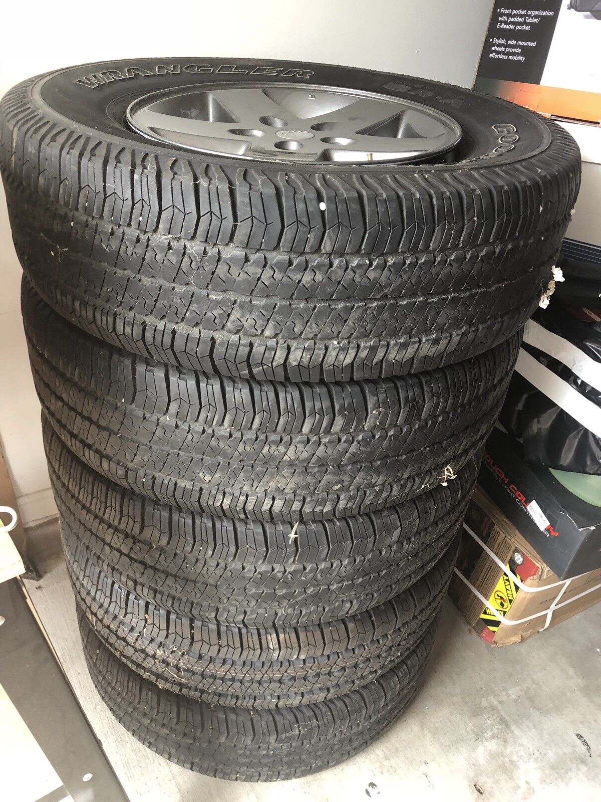 jeep wrangler wheels and tires used | eBay