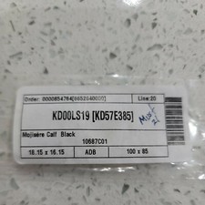 Cinturino orologio Cartier originale 21 must polpaccio nero deployante. 18,15 x 16,15