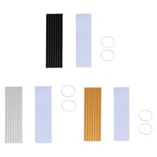 M.2 SSD Heatsink Thermal Pad Heatsink Aluminium Cooling with Silicone Thermal