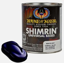 House Of Kolor C2c-kbc05 Cobalt Blue Shimrin Kandy Basecoat Auto Paint Quart