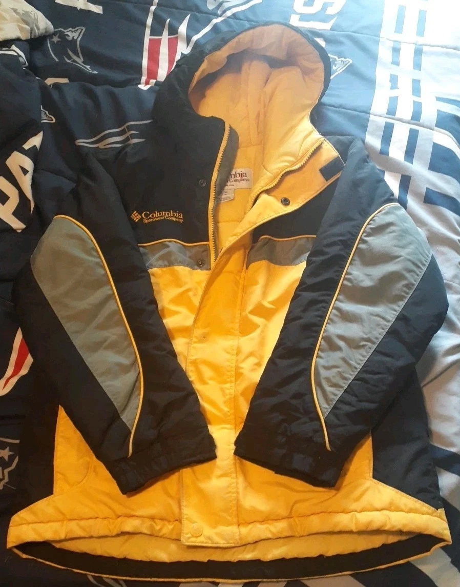 Columbia Ski Jacket Yellow Unisex Kids' Outerwear for sale | eBay