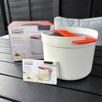 Joseph Joseph M-Cuisine Mikrowellen Reis- & Getreidekocher 2L Originalverpackt Anleitung