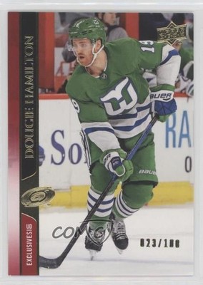 2020-21 Upper Deck UD Exclusives 23/100 Dougie Hamilton #32 06x7