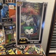 Funko Pop #07 The Joker Comic Cover 2022 Exclusivo & Joker Chase Pez GameStop Exl