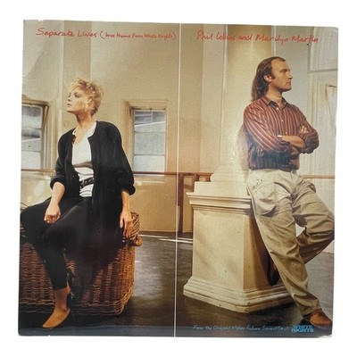 Phil Collins & Marilyn Martin - Separate Lives 7'' Single 1985 White Nights