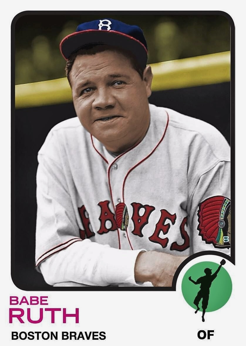 BABE RUTH 73A#### BUY 5 GET 1 FREE #### or 30% OFF 12 OR MORE