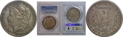 1903-S $1 Morgan Dollar PCGS VF-30