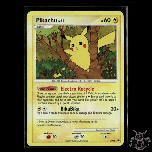 Pikachu DP16 Diamond and Pearl Promos MP Pokemon