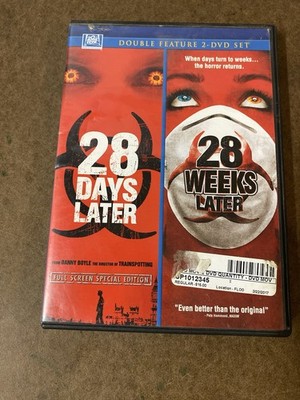 28 DAYS LATER/28 WEEKS LATER DVD Rare 2-Disc Set OOP Full Screen Cillian Murphy