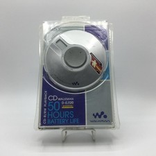 Rare New Sony CD Walkman Portable Personal CD/CD-RW Player - Silver D-EJ120/SC 