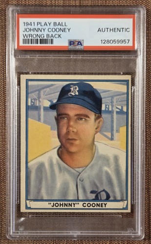 1941 Johnny Cooney #50