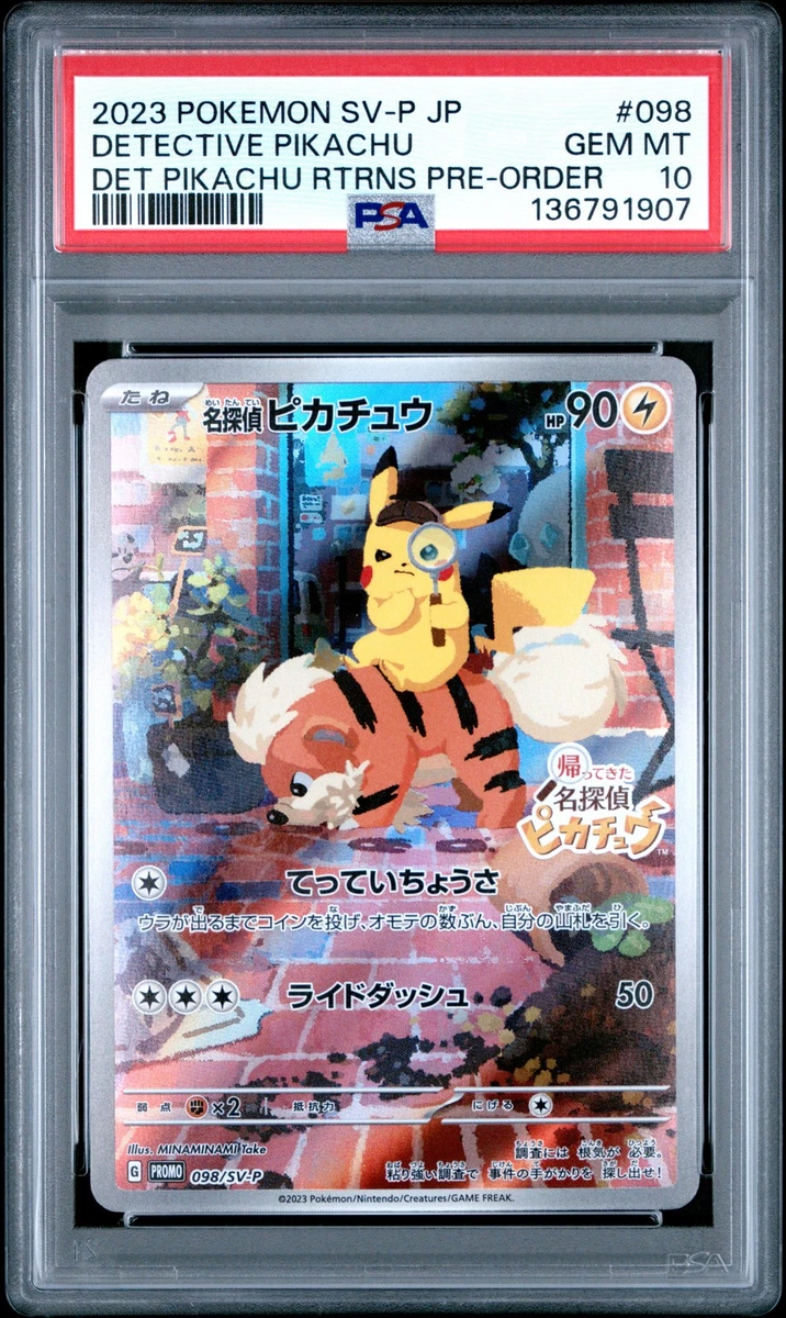 Collectible Individual Grade 10 Pikachu Pokémon TCG Card Games in