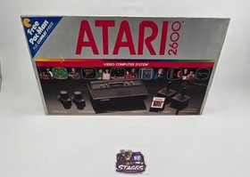 RARE Atari 2600 "Vader" Edition 4 Switch Console CIB, Minty, Tested & Working