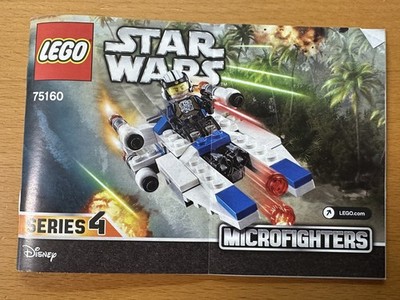 Lego Star Wars Microfighters 75160 U Wing Bauanleitung top Zustand