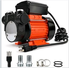 18 GPM 1/2 HP 110V Electric Oil Fuel Transfer Pump
