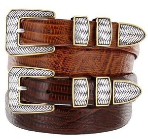 Verde Classic Genuine Full-Grain Cowhide Leather Designer Dress Belt