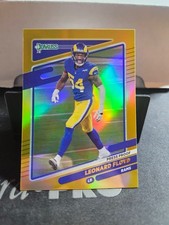 2021 Donruss Football Premium Gold Press Proof #145 Leonard Floyd Rams