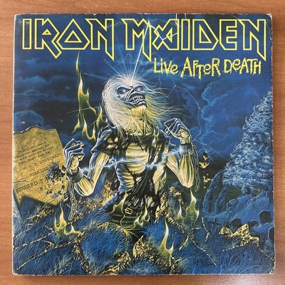 Iron Maiden    Live After Death  1985 Made in Greece - EMI   162-2404263