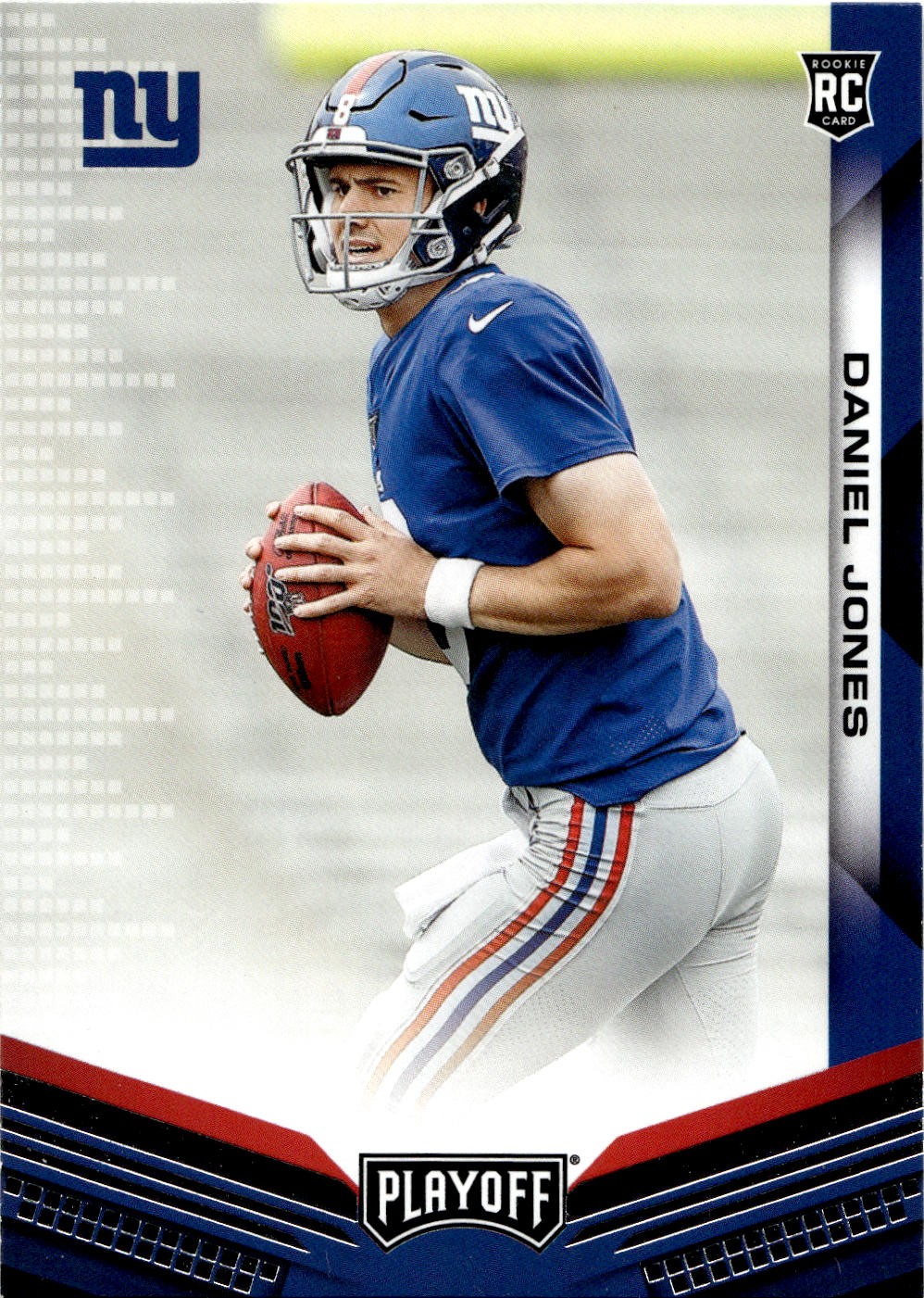 2019 Panini Playoff #202 Daniel Jones Rookie Giants