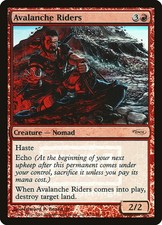 Avalanche Riders - Foil Promo Friday Night Magic 2004 MP MTG