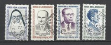 FRANCE 1961 Oblitérés YT n° 1288-91 Côte 4€