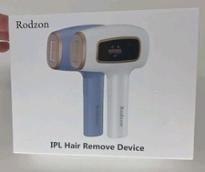 Rodzon IPL Permanent Hair Remover WHITE Device Multiple Modes FACTORY SEALED