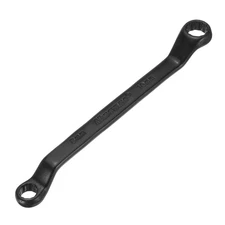 45 Degree Offset Box End Wrench 8 x 10mm Metric 12 Point Double End Black