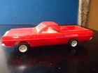 c1960s Tonka Plastic  Ford Ranchero Truck - Red - Vintage - Tonka Toys