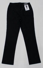 Rafaella Ankle Pants Women's Size 4 Black Stretch Pull-On RSBSE001 NWT