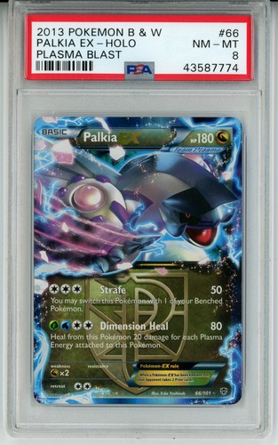 Palkia-EX graded PSA 8 for sale on eBay