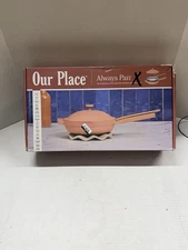 Our Place Always Pan 2.0 10.5” Ceramic Nonstick Pan w Lid SKU 2