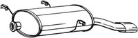 Bosal EndschalldäMpfer NachschalldäMpfer 190-211 FüR 7D N5 Peugeot N3 306 16V