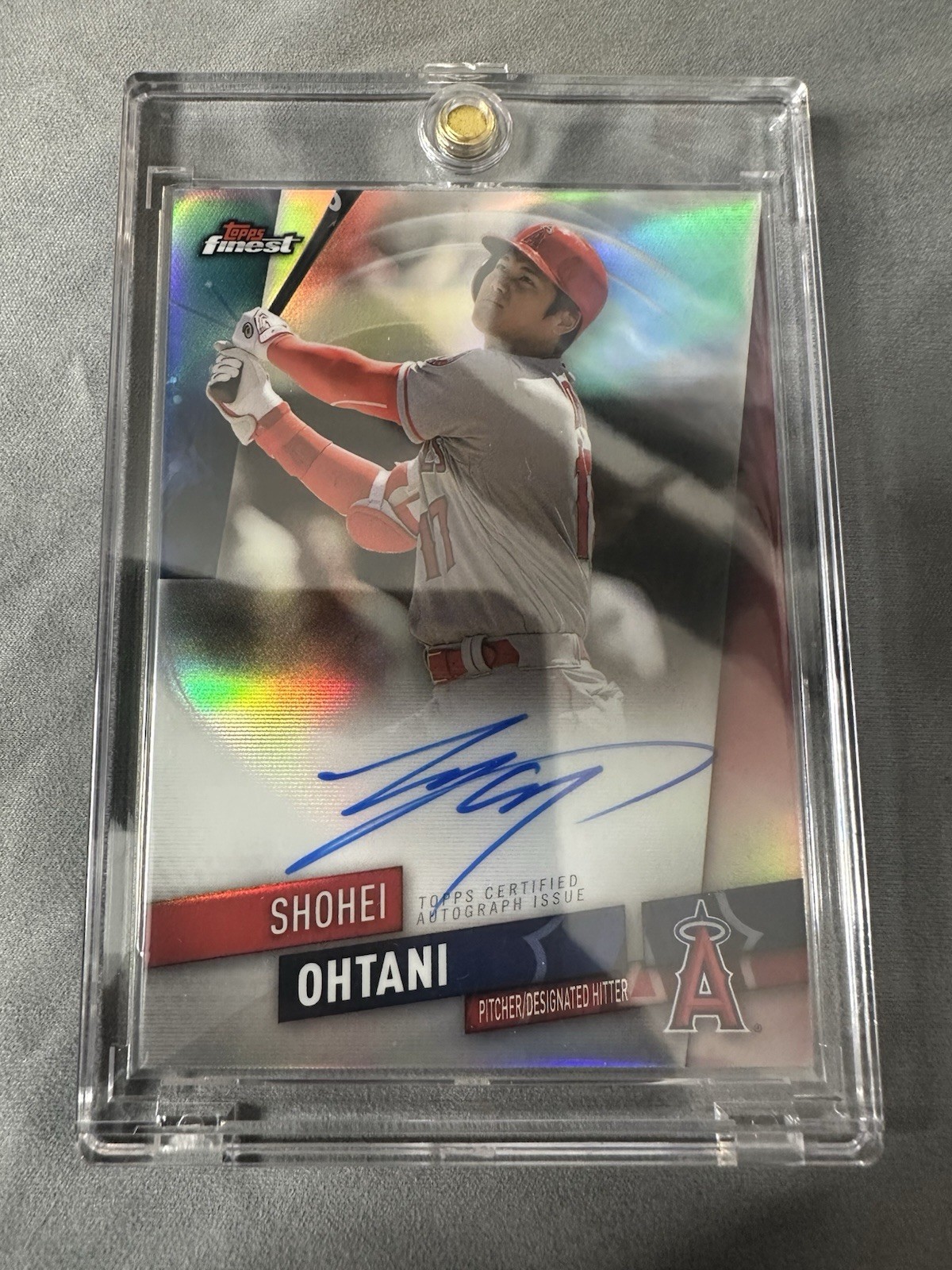 2019 Topps Finest - Shohei Ohtani 2nd Yr RC SP Refractor Auto! RC SIG!🔥😬👌 view 2