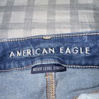 American Eagle Outfitters Next Level Stretch Denim Cut Off Shorts Blue 4 — photo 3
