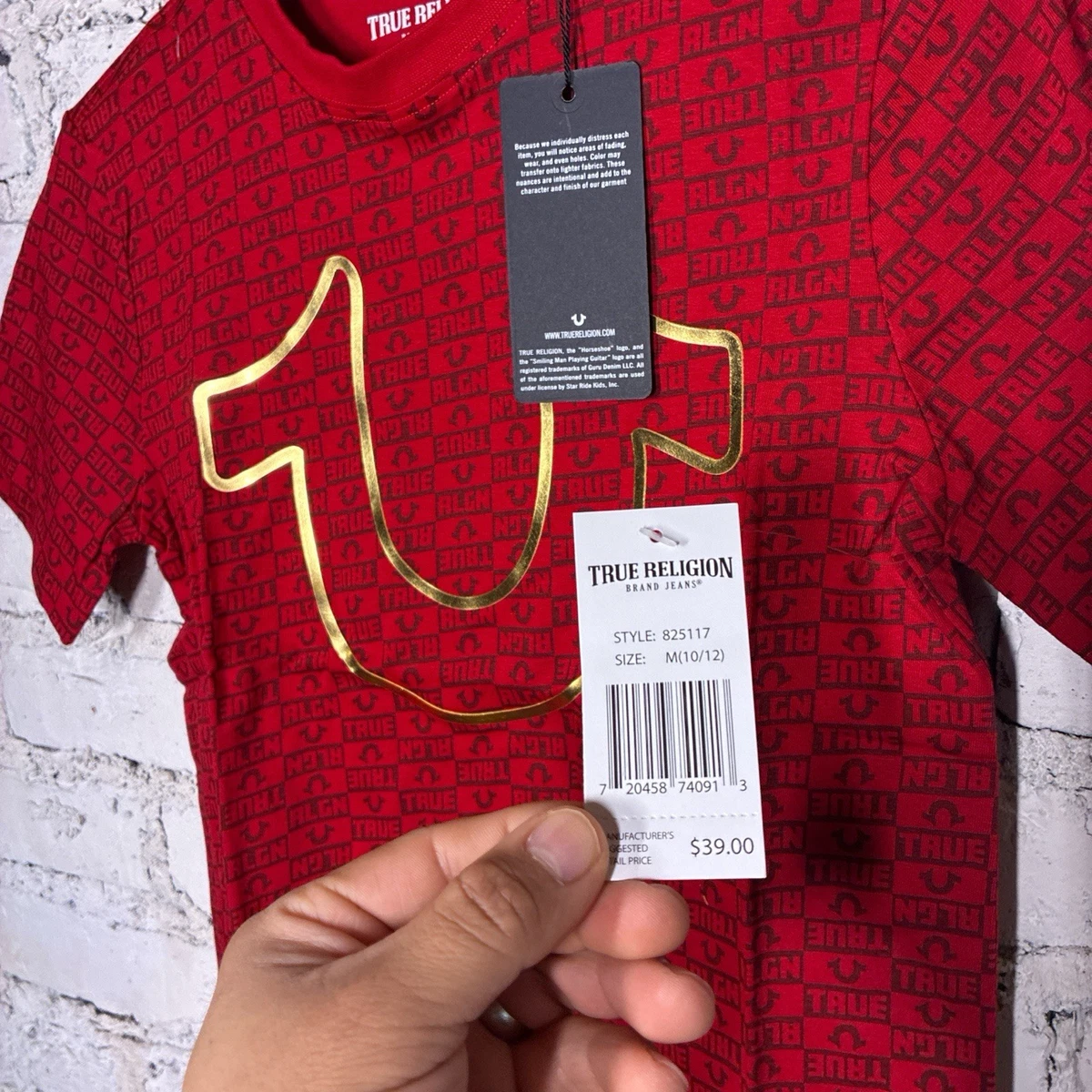 True Religion 10-12 Size Clothing (Sizes 4 & Up) for Boys for sale