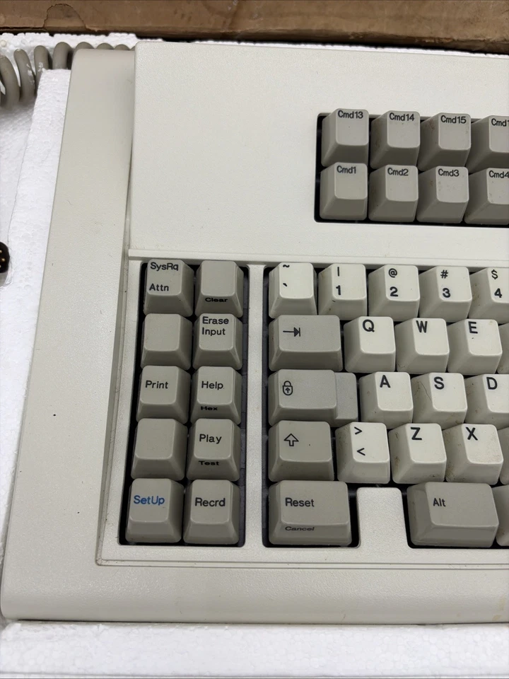 Vintage IBM F1 Model M keyboard 1390572 With Original Box 1989 - Image 3 of 4