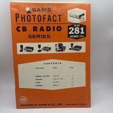 Sam's Photofact CB Radio Series CB-281 December 1979