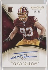 2014 Panini Immaculate Rookie Auto 4/49 Trent Murphy #166 Auto z0q