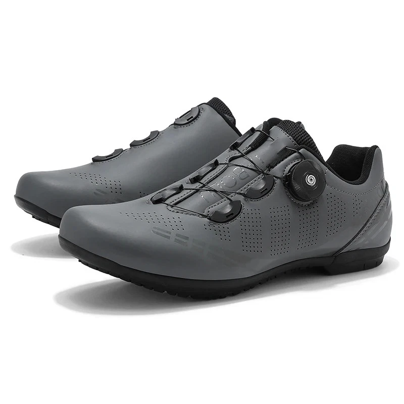 Zapatos de ciclismo de pedal plano MTB para hombres Zapatillas de botín de bicicleta sin bloqueo Calzado de bicicleta Foto 4 de 4
