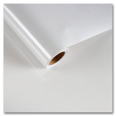 CRE8TIVE White Contact Paper Glitter Peel and Stick 24''x118'' Large Size Gloss...