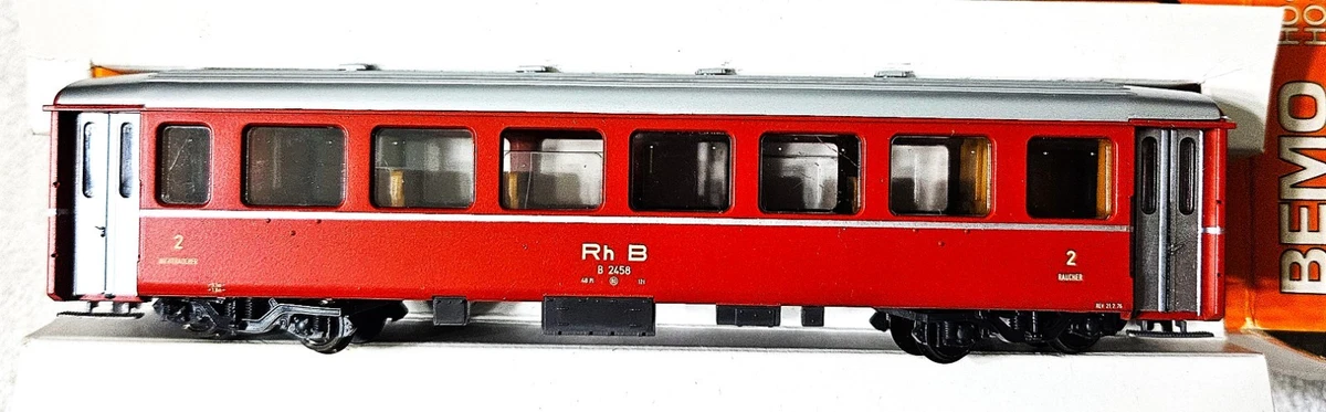 箱付き　BEMO HOe HOm 1/87 rhb a 3252 123 Bemo Model Railroads and Trains for sale - eBay