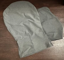 2 Pieces Full Face Mask Grey 2nd Skin Masks Halloween Cosplay Spandex Hood for U