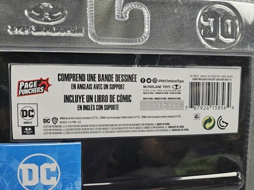 McFarlane DC Page Punchers Figure & Comics New Open Box Blue Beetle Batman Spawn - Picture 20 of 20